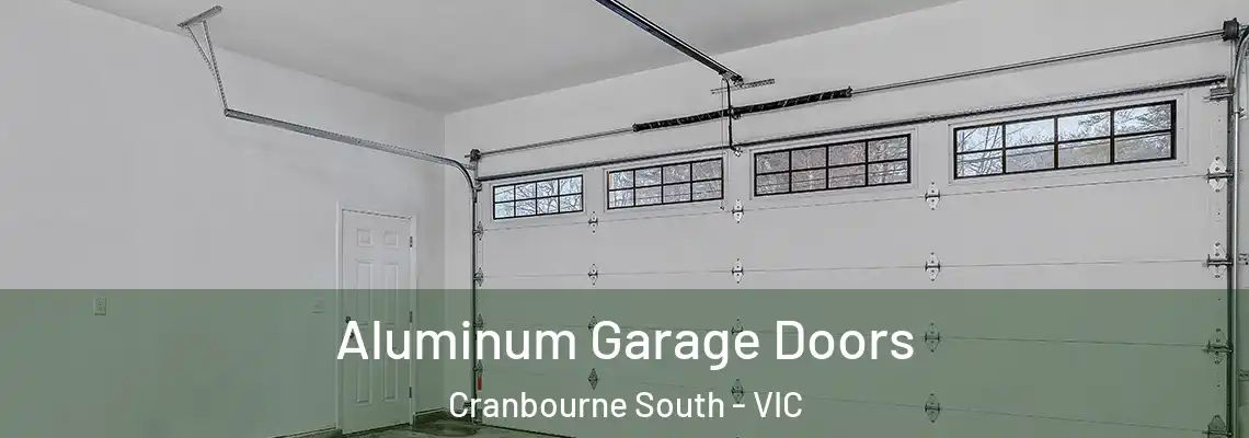 Aluminum Garage Doors Cranbourne South - VIC