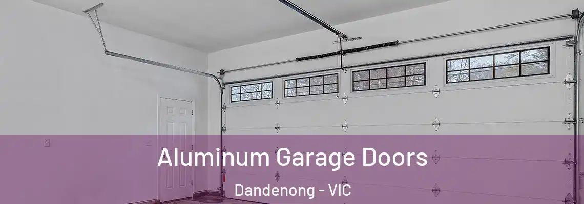 Aluminum Garage Doors Dandenong - VIC