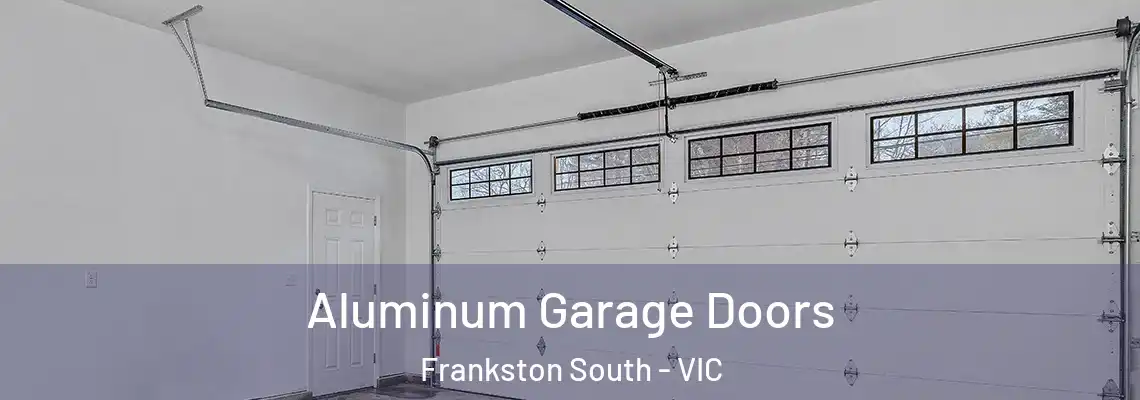 Aluminum Garage Doors Frankston South - VIC