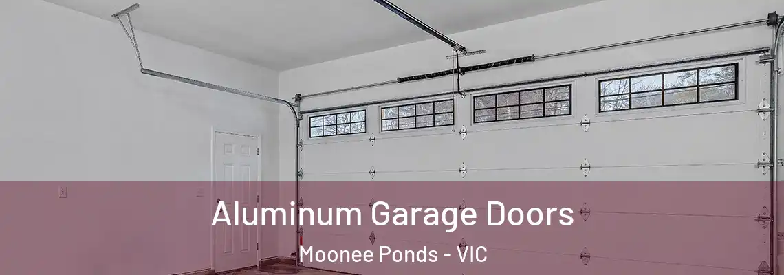 Aluminum Garage Doors Moonee Ponds - VIC