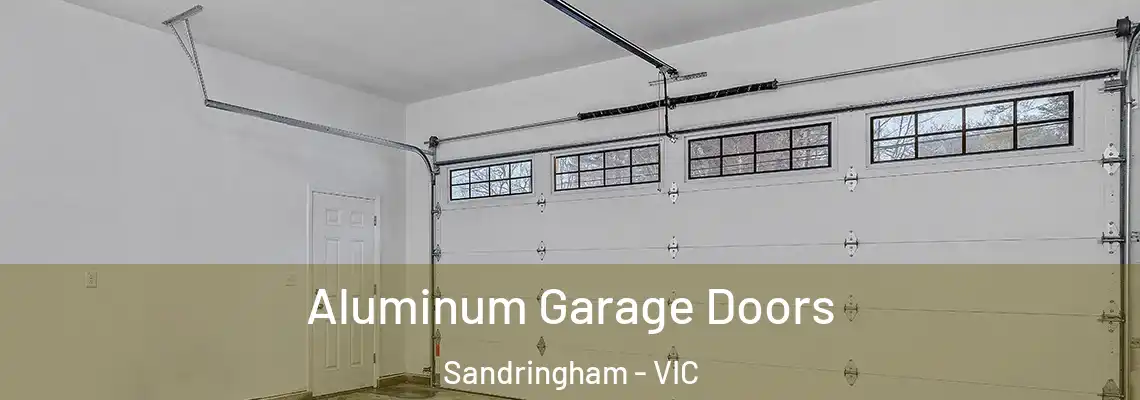  Aluminum Garage Doors Sandringham - VIC