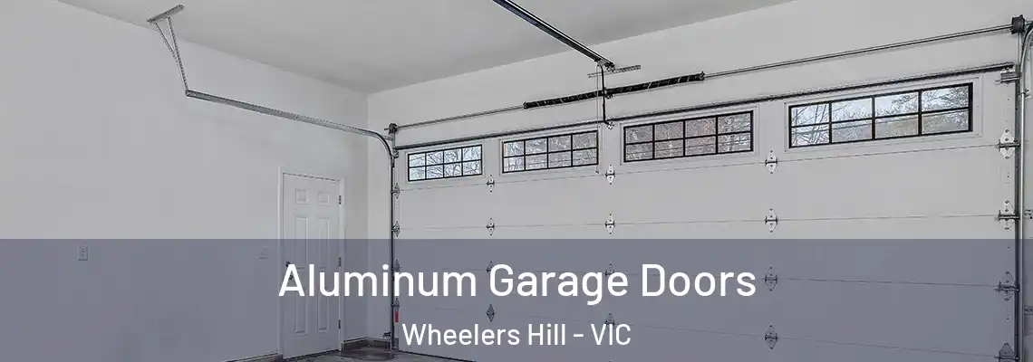  Aluminum Garage Doors Wheelers Hill - VIC
