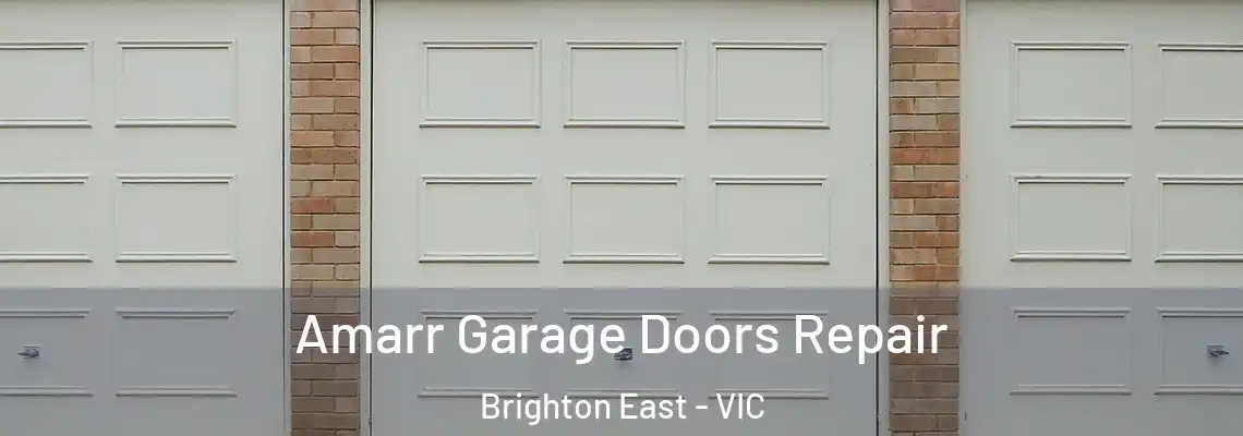  Amarr Garage Doors Repair Brighton East - VIC