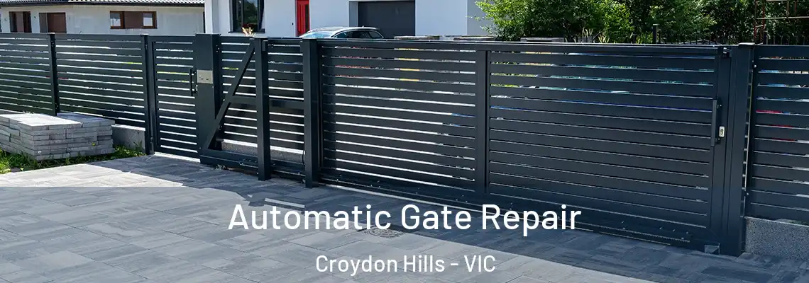  Automatic Gate Repair Croydon Hills - VIC