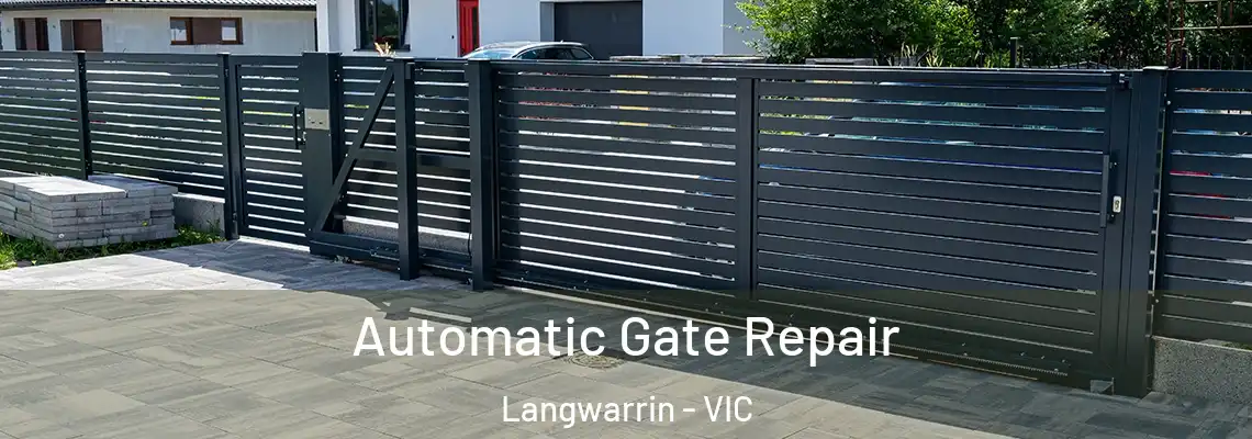 Automatic Gate Repair Langwarrin - VIC