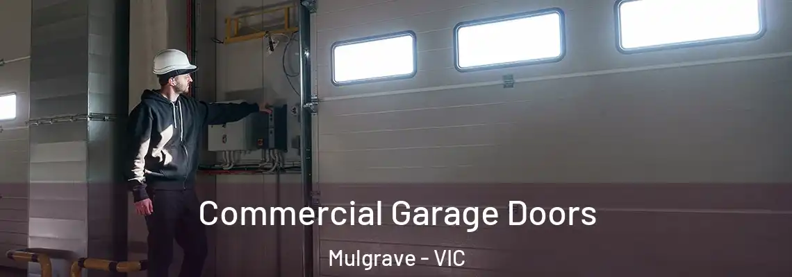 Commercial Garage Doors Mulgrave - VIC