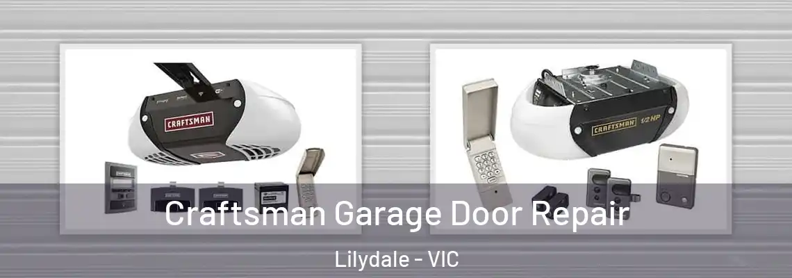 Craftsman Garage Door Repair Lilydale - VIC