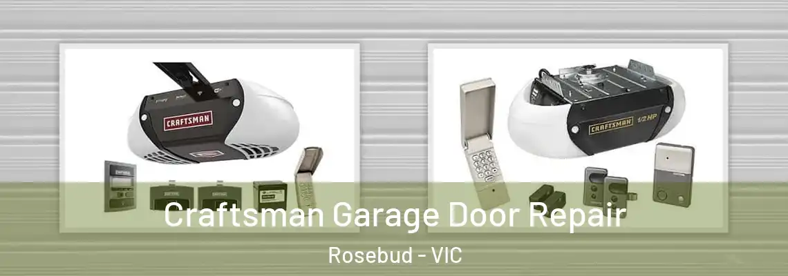 Craftsman Garage Door Repair Rosebud - VIC