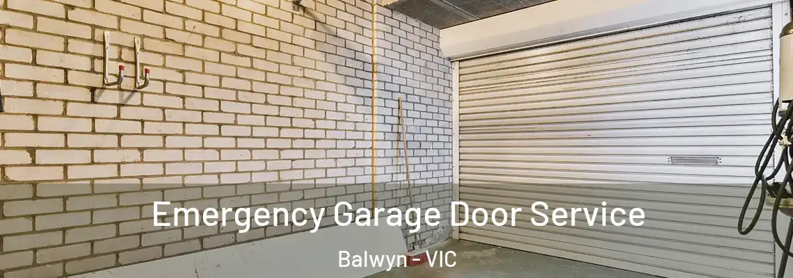 Emergency Garage Door Service Balwyn - VIC