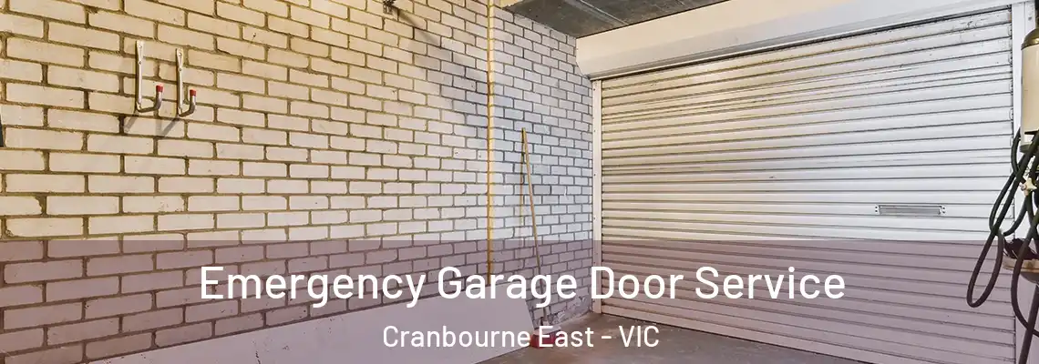  Emergency Garage Door Service Cranbourne East - VIC