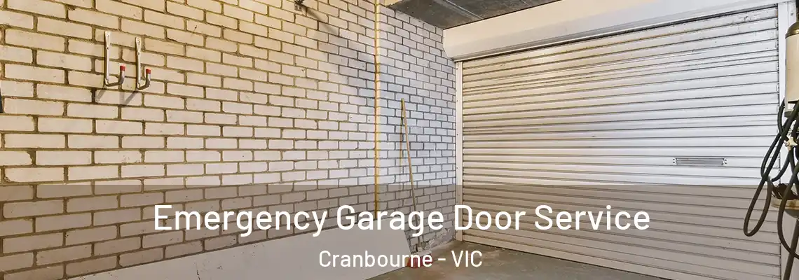 Emergency Garage Door Service Cranbourne - VIC
