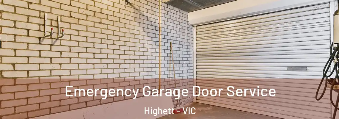 Emergency Garage Door Service Highett - VIC
