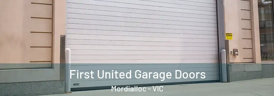 First United Garage Doors Mordialloc - VIC