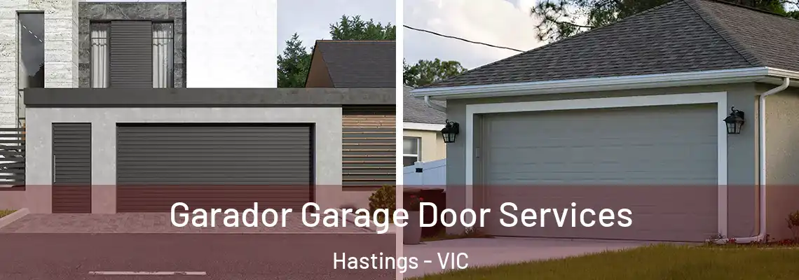 Garador Garage Door Services Hastings - VIC