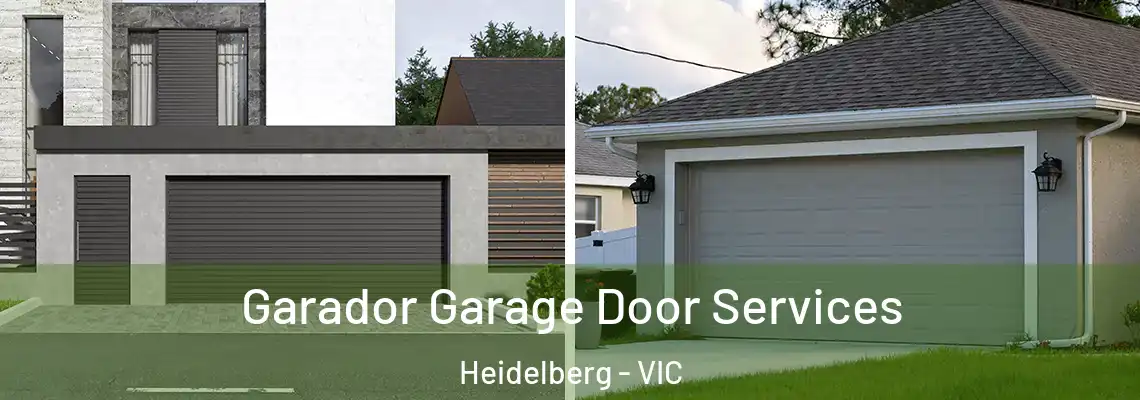  Garador Garage Door Services Heidelberg - VIC