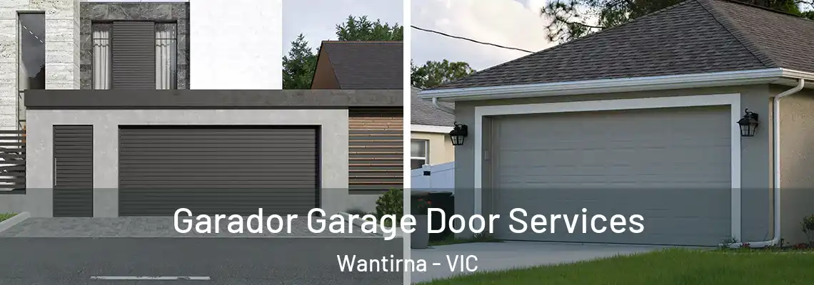 Garador Garage Door Services Wantirna - VIC