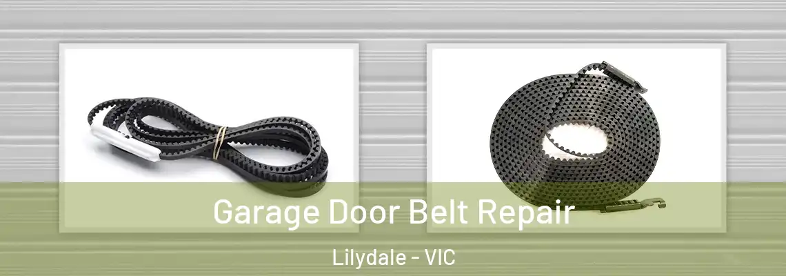 Garage Door Belt Repair Lilydale - VIC