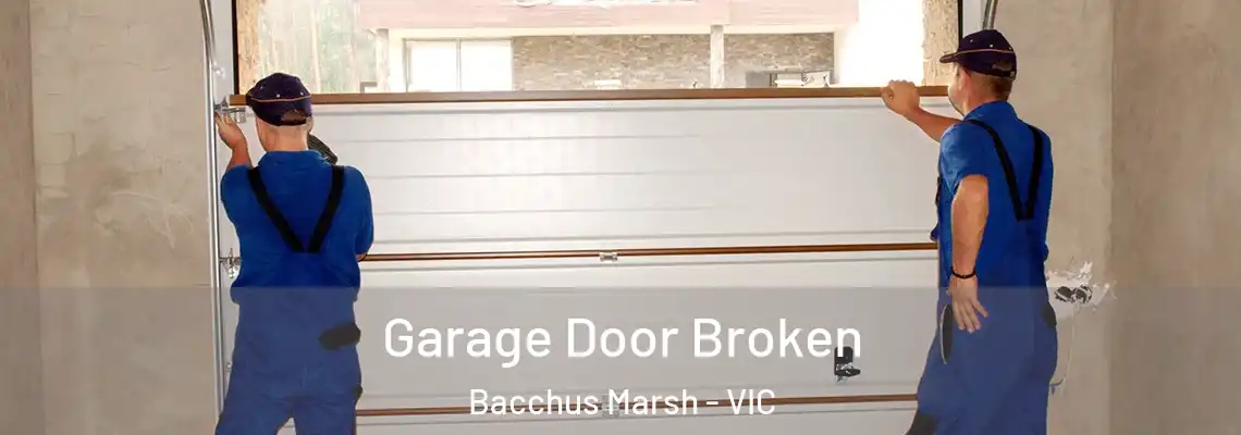 Garage Door Broken Bacchus Marsh - VIC