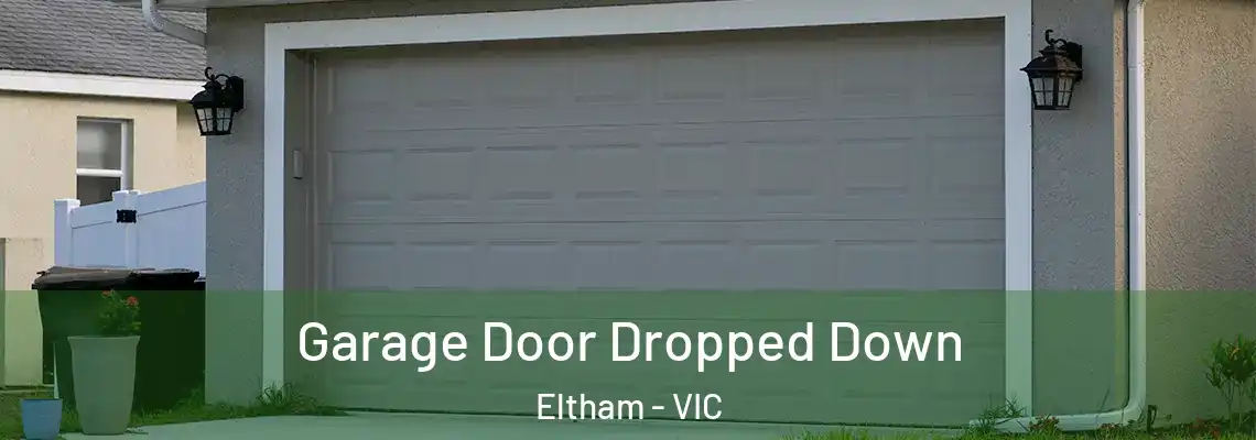  Garage Door Dropped Down Eltham - VIC