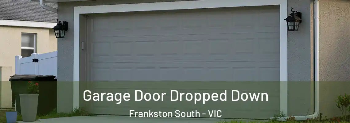 Garage Door Dropped Down Frankston South - VIC
