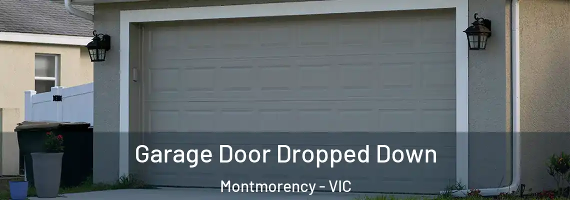  Garage Door Dropped Down Montmorency - VIC