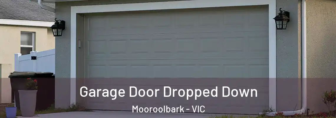  Garage Door Dropped Down Mooroolbark - VIC