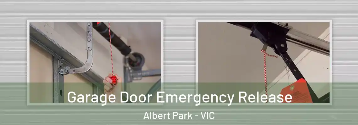 Garage Door Emergency Release Albert Park - VIC