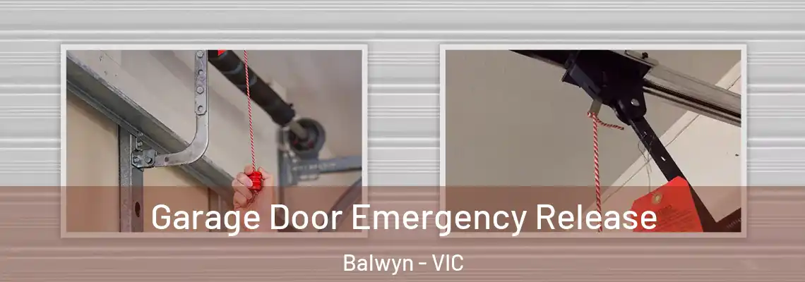 Garage Door Emergency Release Balwyn - VIC