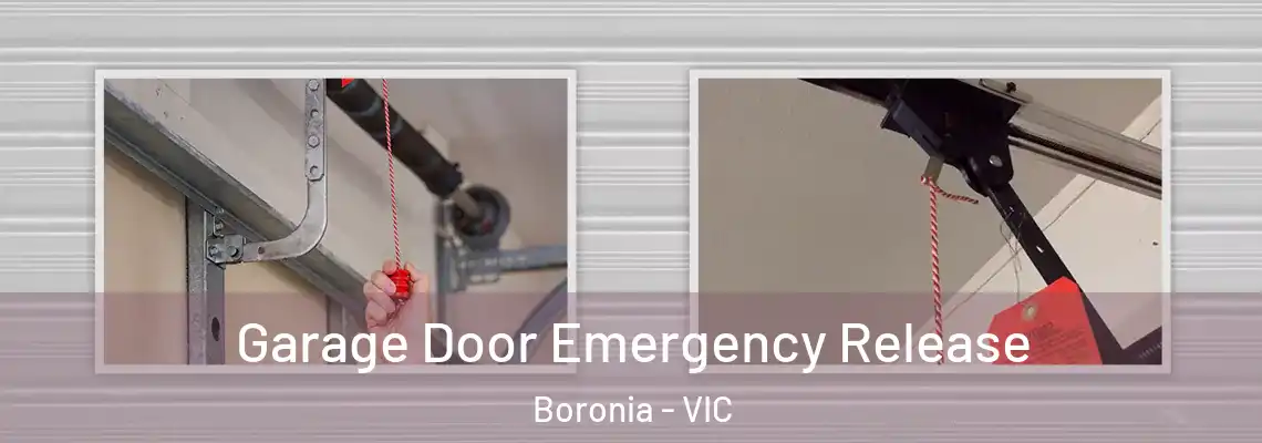  Garage Door Emergency Release Boronia - VIC