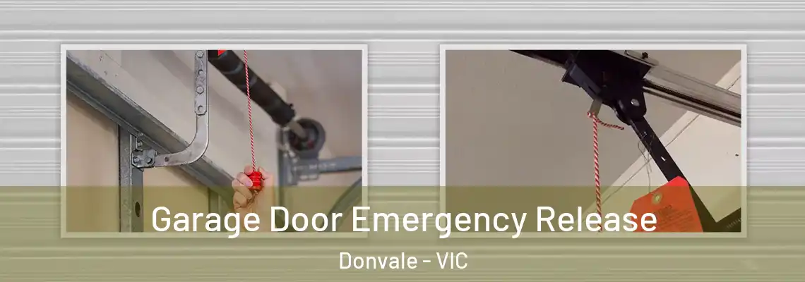 Garage Door Emergency Release Donvale - VIC