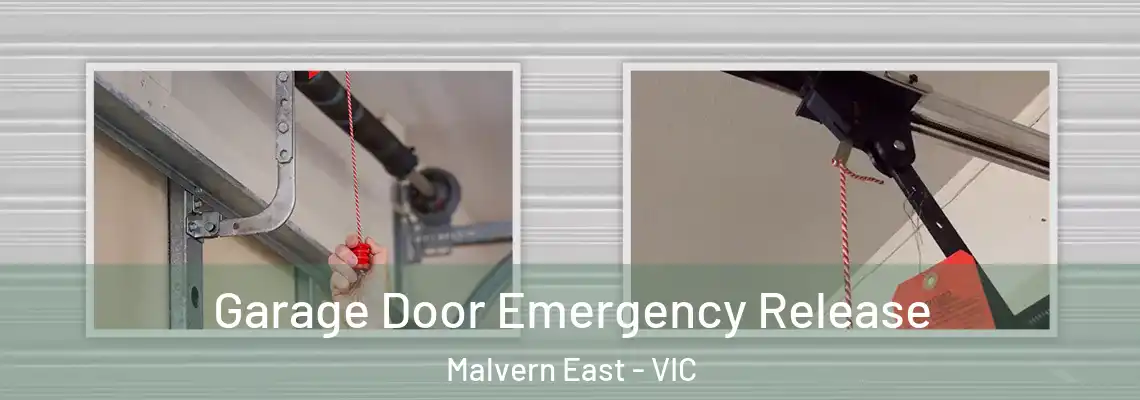  Garage Door Emergency Release Malvern East - VIC