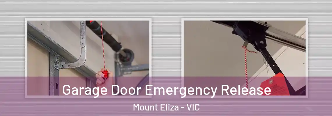 Garage Door Emergency Release Mount Eliza - VIC