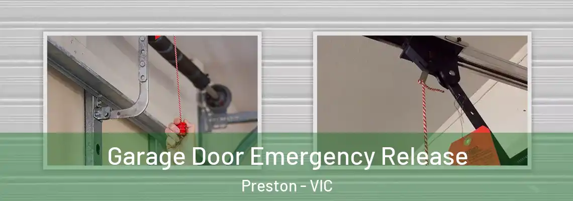  Garage Door Emergency Release Preston - VIC