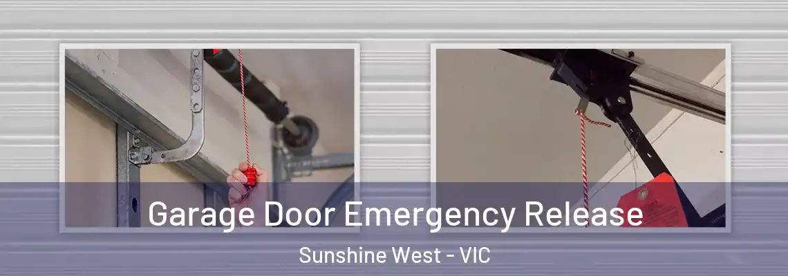 Garage Door Emergency Release Sunshine West - VIC