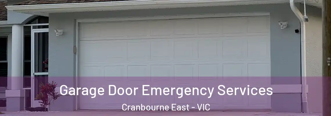  Garage Door Emergency Services Cranbourne East - VIC