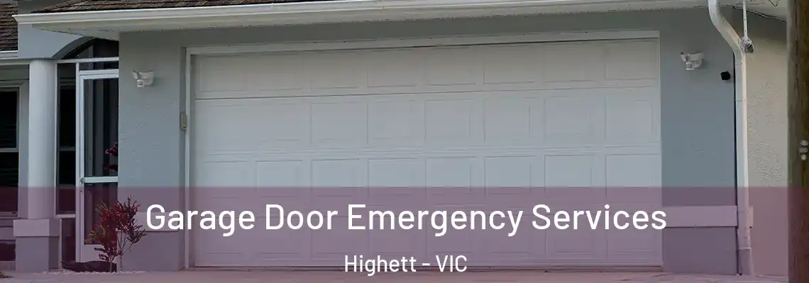 Garage Door Emergency Services Highett - VIC