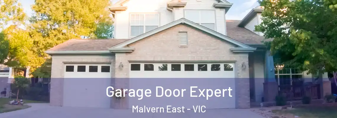 Garage Door Expert Malvern East - VIC