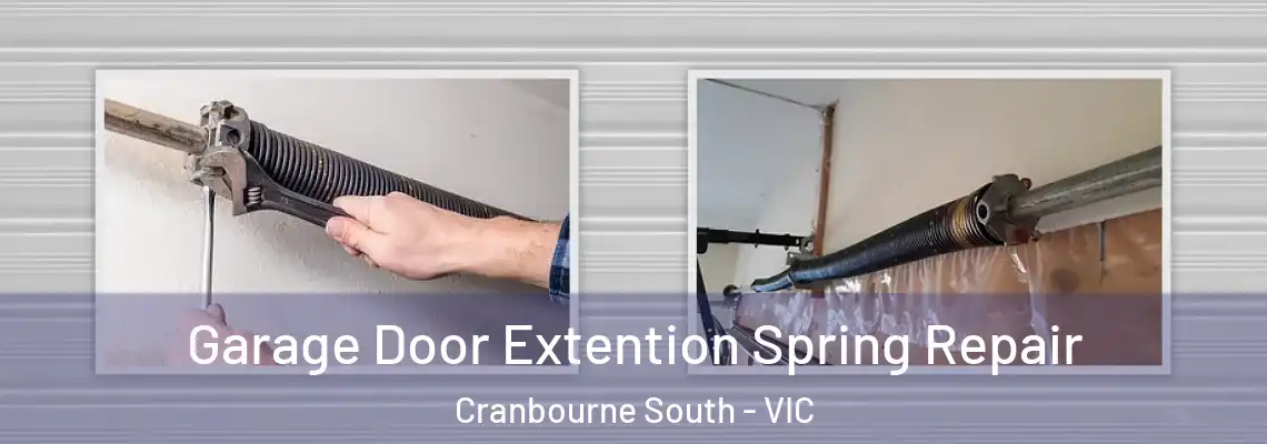 Garage Door Extention Spring Repair Cranbourne South - VIC