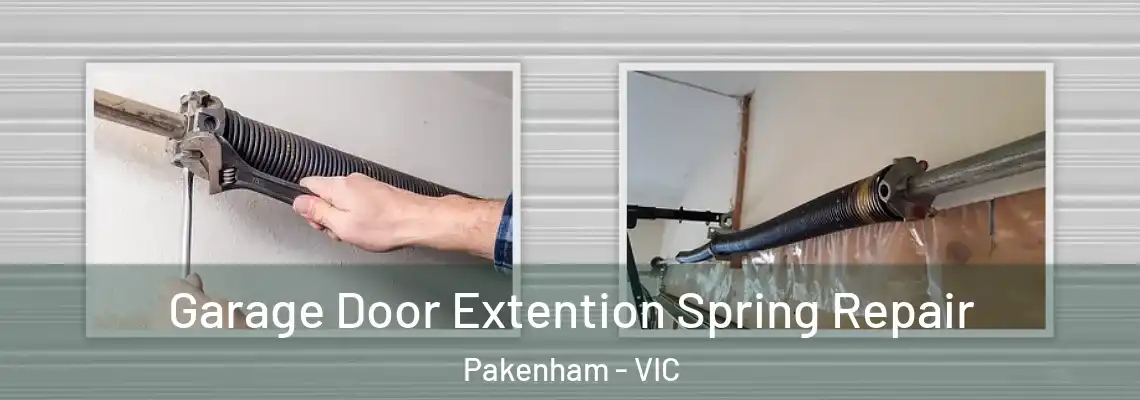Garage Door Extention Spring Repair Pakenham - VIC