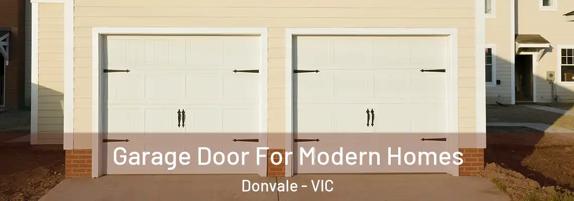  Garage Door For Modern Homes Donvale - VIC