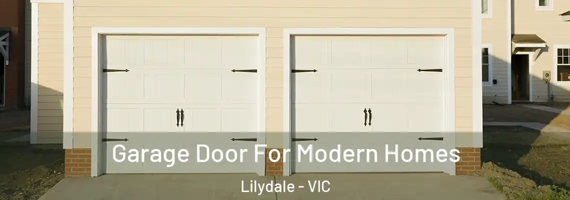 Garage Door For Modern Homes Lilydale - VIC