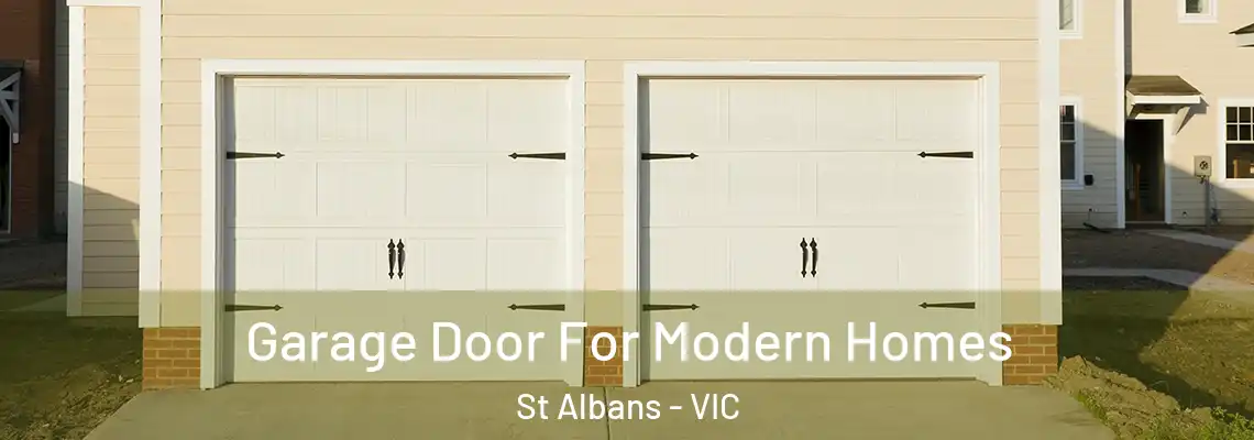  Garage Door For Modern Homes St Albans - VIC