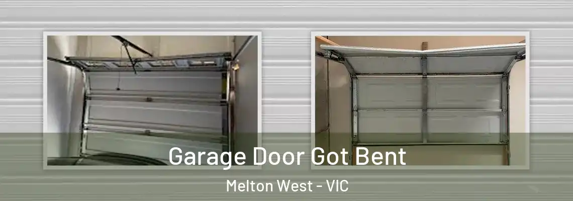  Garage Door Got Bent Melton West - VIC
