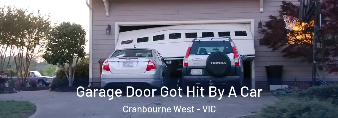  Garage Door Got Hit By A Car Cranbourne West - VIC