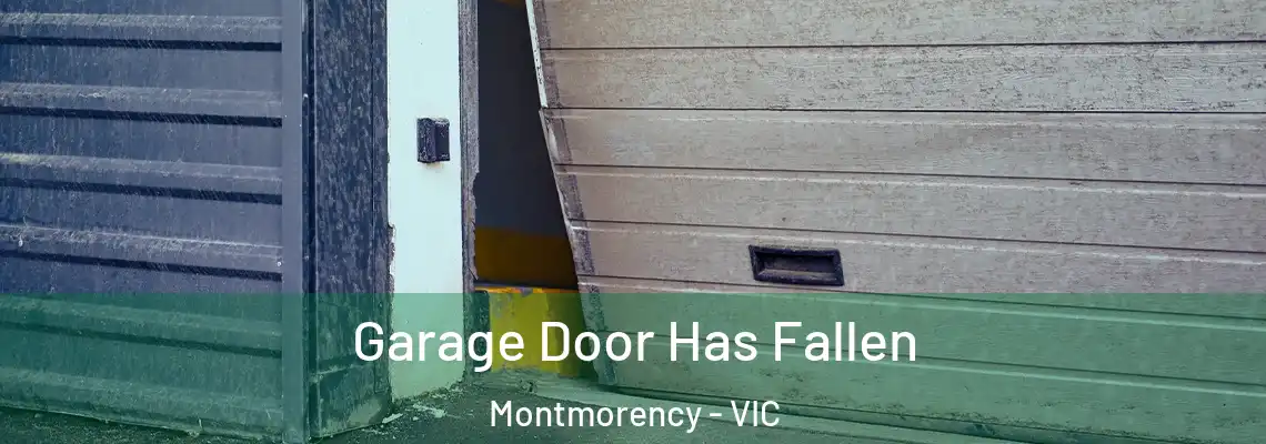  Garage Door Has Fallen Montmorency - VIC