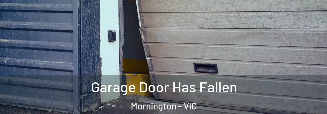  Garage Door Has Fallen Mornington - VIC