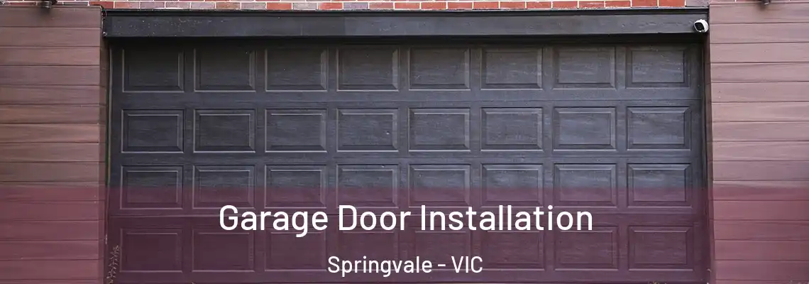  Garage Door Installation Springvale - VIC