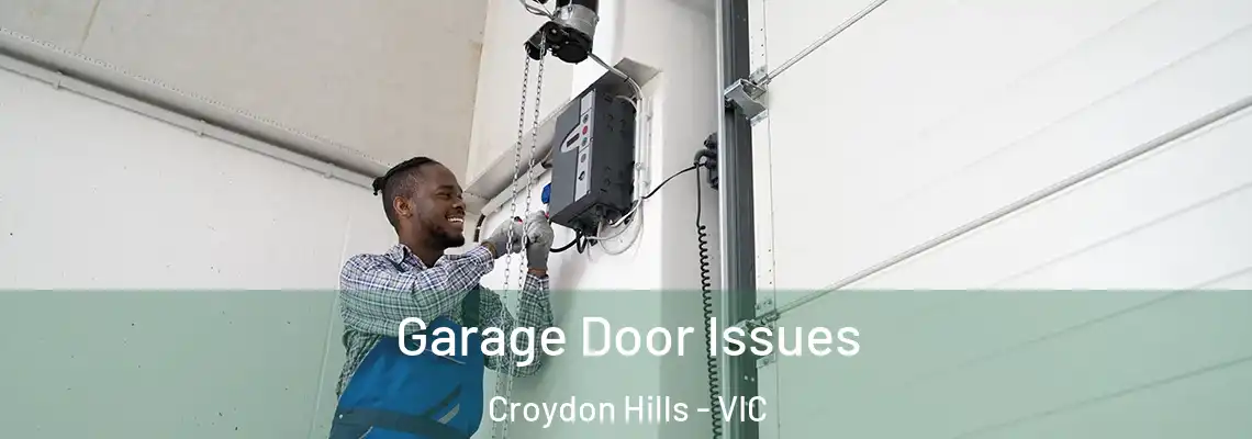 Garage Door Issues Croydon Hills - VIC
