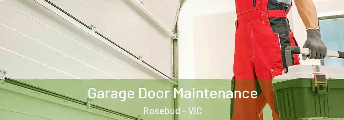 Garage Door Maintenance Rosebud - VIC