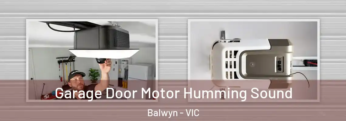 Garage Door Motor Humming Sound Balwyn - VIC